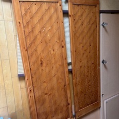 【無料】木材として使える無垢収納のドアの画像