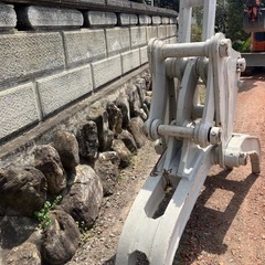 バックホウ　アイアンフォークの画像