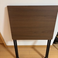 ニトリ　折りたたみ机の画像