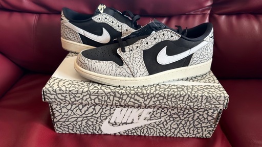 Nike Air Jordan 1 Low OG Black Cement 28.5cm 新品未使用