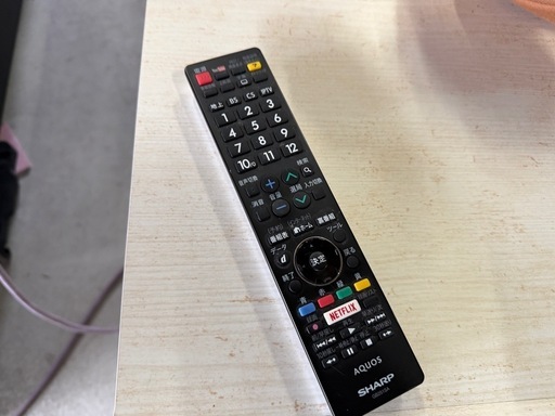 お話中　SHARP AQUOS 60インチ 4K 液晶テレビ LC-60US45 リモコン付属 地デジ受信確認済み 2018年製 中古