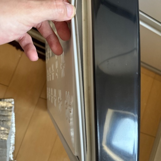 Haier JR-NF148B 黒 冷蔵庫 2段棚付き