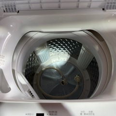F50 TOSHIBA 縦型洗濯機 AW-6GA2(W) 6kg【2023年製】の画像