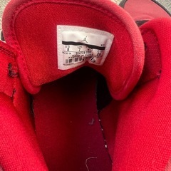 ラストチャンス NIKE AIR JORDAN 1 ブラック レッド 26cm ナイキ エアジョーダンの画像