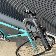 クロス バイク 700C 自転車 シマノ 6段 変速 の画像