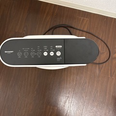 SHARP HX-TK12 加湿 空気清浄 セラミックファンヒーター 交換部品付の画像