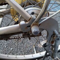 故障した自転車の画像