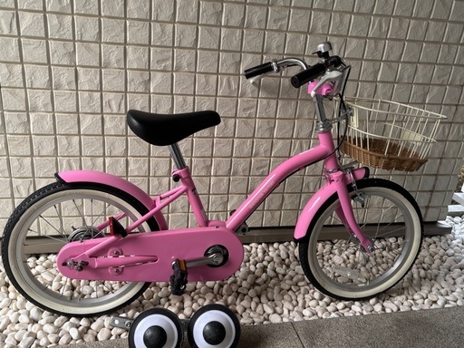 【美品】自転車　16インチ　補助輪つき