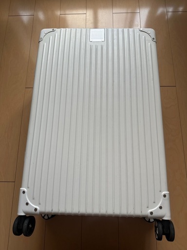スーツケース LLサイズ 73L 白 ホワイト 大型 軽量 5〜7泊　キャリーケース アルミフレーム