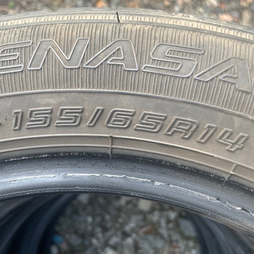 155/65R14 DUNLOP タイヤ4本