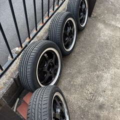 ワークホイール 4穴 pcd100の画像