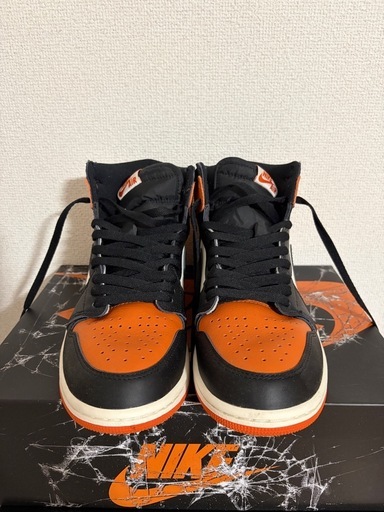 靴/バッグ 26.5cm Nike Air Jordan 1 Retro High OG Shattered Backboard