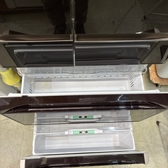 配達可【日立】冷蔵庫517L★2014年製 クリーニング済み/6ヶ月保証付き【管理番号12803】横 の画像