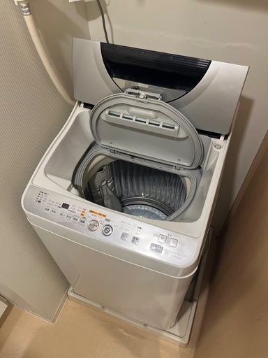 無料】シャープ洗濯機（動作OK）※明日15時までに引き取り可能な方 