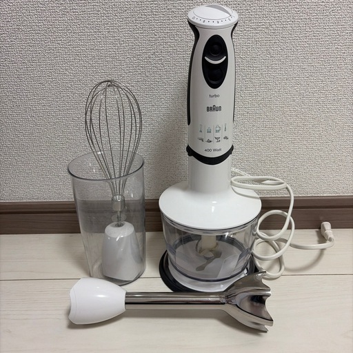 ブラウンハンドブレンダーホイッパーみじん切り (こ) 亀戸のキッチン 