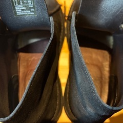 クラークス デザートブーツ ブラックスウェード US8 26cmの画像