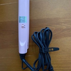 ヘアアイロンコンパクトストレート前髪　簡単操作　ロック式の画像