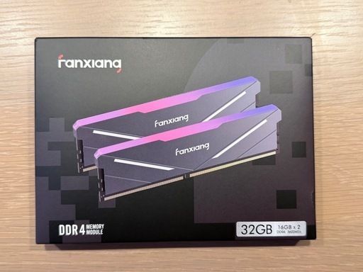 Fanxiang DDR4 3600Mhz 16GBx2枚（32GB）