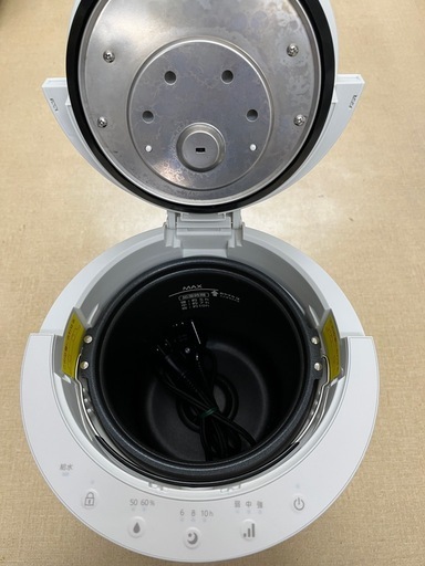 【ドリーム池田店♪ジモティ割対象】 アイリス スチーム加湿器 AHM-MHU40A-W 2025 48282