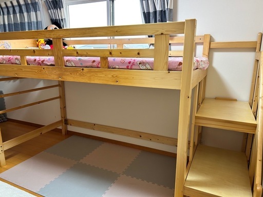 ロフトベッド シングルベッド 子ども