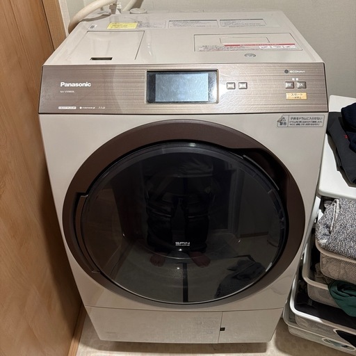 本日夕方まで　Panasonic ドラム式洗濯乾燥機 NA-VX9800L  ヒートポンプ故障