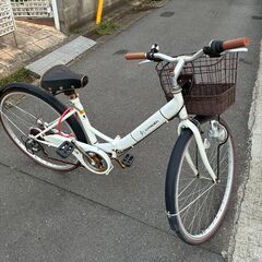 【早い者勝ち】CITROENの自転車もらってください（早期引き取り希望・鍵チェーン付き）の画像