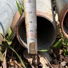 単管パイプ　中古　１２本　の画像