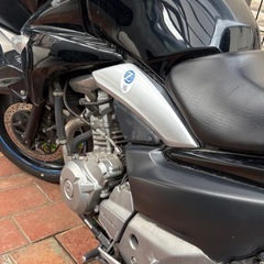 GSR250cc YAMAHAブラック リアボックス付きの画像