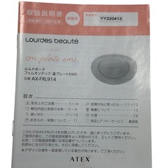 ルルドポーテ　フェムオンテック　温プレートEMSの画像