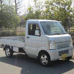 車検２年付き　軽トラ　キャリイトラック　DA63T　後期10型　25年　軽トラック　希少シルバー　5MT　の画像