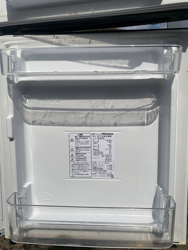?Hisense 2ドア冷凍冷蔵庫　HR-B95A