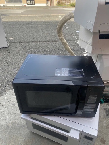 アイリスオーヤマ 電子レンジ 17L 単機能 ターンテーブル ヘルツフリー 全国対応 一人暮らし 新生活 PMB-T178-B ブラッ