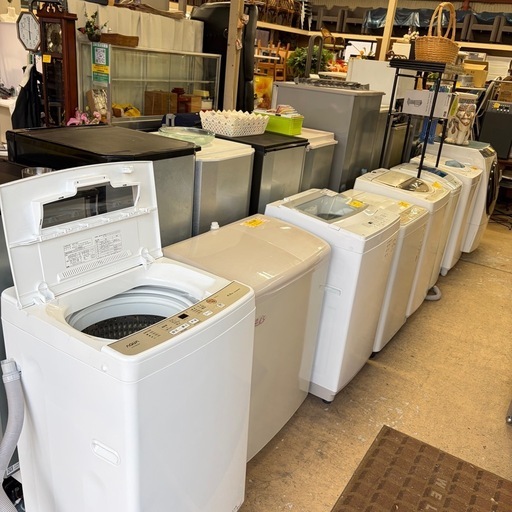 冷蔵庫・洗濯機 多数取り揃えてます！