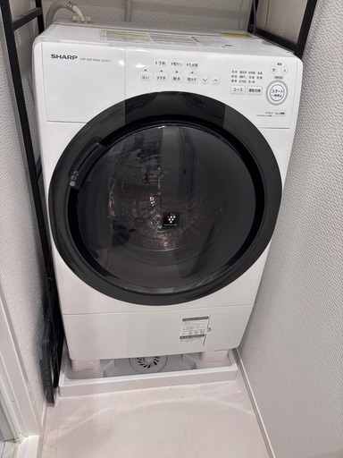 2022年購入　ドラム式洗濯機SHARP ES-S7G