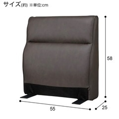 ほぼ未使用 ニトリ
　ダイニングソファー　ブラウンの画像