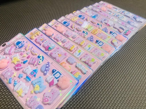 ぷくぷくシール / まとめ売り / 30枚