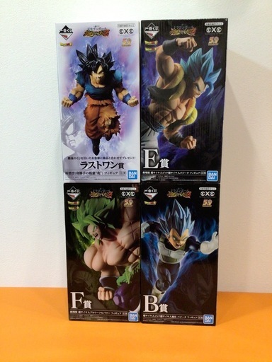 ドラゴンボールフィギュア　4点セット　未開封品