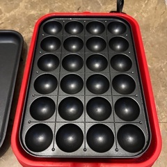アイリスオーヤマ　着脱式　ホットプレート たこ焼き器の画像