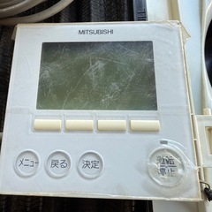 三菱 業務用エアコン 4馬力 天カセ2台セット 動作OKの画像