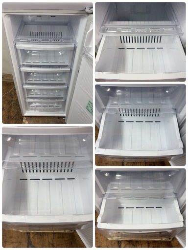 【?買取市場 6ヶ月保証 ジモティー限定特別価格】R340 ☀️ 三菱電機｜Mitsubishi 冷凍庫 20年製 Uシリーズ シルバ