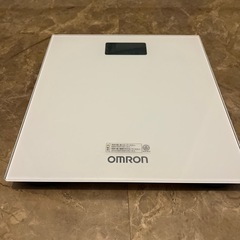オムロン 体重計 ホワイト HN-300T2-JTW スマホ連動 データ自動転送の画像