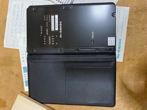 【昭和レトロ】SHARP PA-6500 多機能電子手帳 シャープ 箱・取説あり コレクション