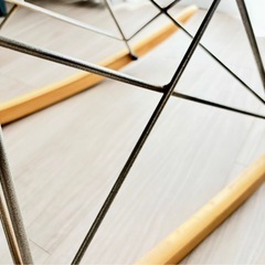  
ロッドチャールズ&レイ イームズRＡR アームシェルチェア（艶無し）] ロッドベースのロッキングチェア リプロダクト の画像