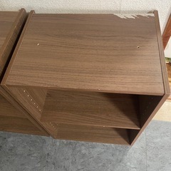 ニトリ 連結出来るカラーボックス 2段 2個セット の画像