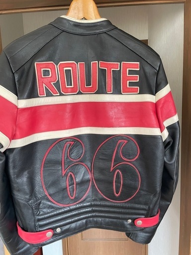 ROUTE66レザーシングルライダース