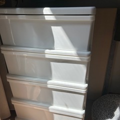 美品　衣装ケース　ワイドチェストの画像