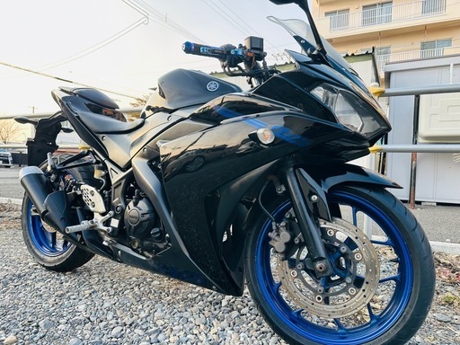 北海道　ヤマハ　YZF-R25 走行少ない！外装美品！バッテリー付き！