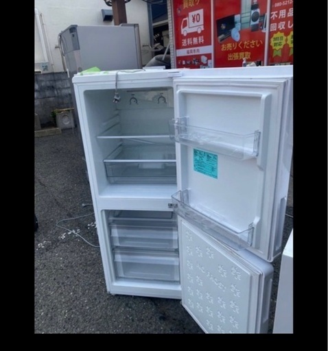 NO B971?福岡市内配送設置無料✨?ハイアール 霜取り不要・3段引出し 