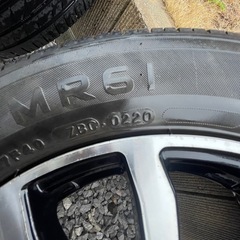 14インチ タイヤホイールセット 155/65R14 軽自動車　タント　タントカスタム　の画像