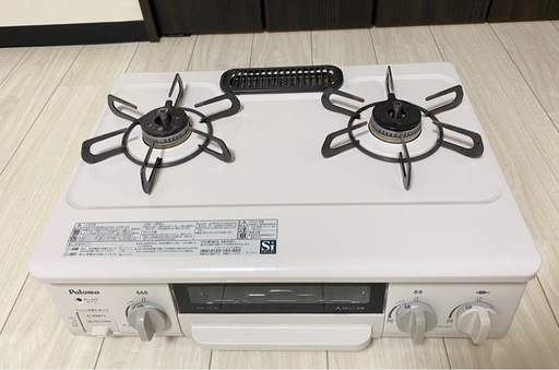 2017年製 都市ガス用 ガステーブル パロマ IC-N36H-L (パピコ) 発寒の 